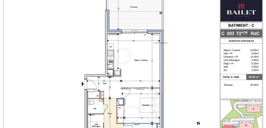 Programme neuf – Appartement 1 chambres et coin montagne – Le Snow Roc – Saint-Jean-d’Aulps