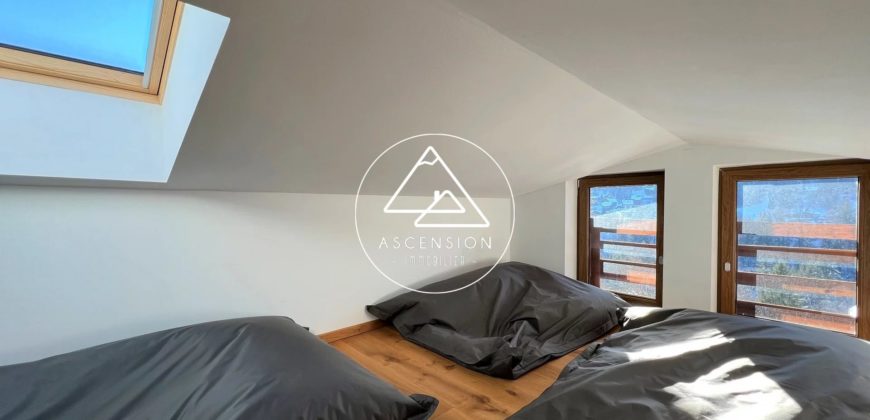 Top floor – 4 Rooms – Near the centre of Morzine