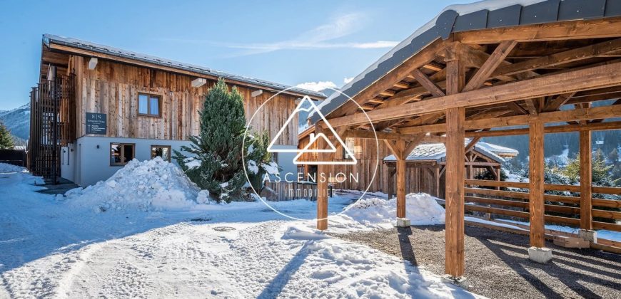 APPARTEMENT DE STANDING MEUBLE ET EQUIPE – 4 CHAMBRES – PROCHE CENTRE MORZINE