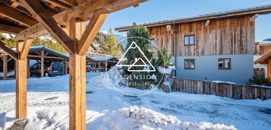 APPARTEMENT DE STANDING MEUBLE ET EQUIPE – 4 CHAMBRES – PROCHE CENTRE MORZINE