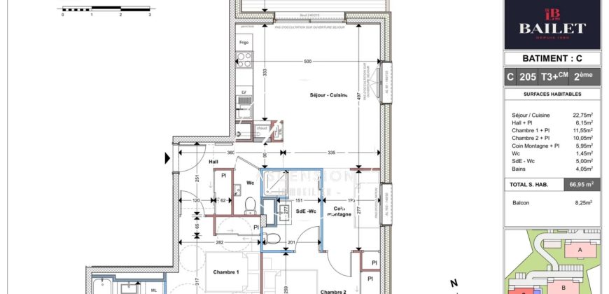 Programme neuf – Appartement 2 chambres et coin montagne – Le Snow Roc – Saint-Jean-d’Aulps