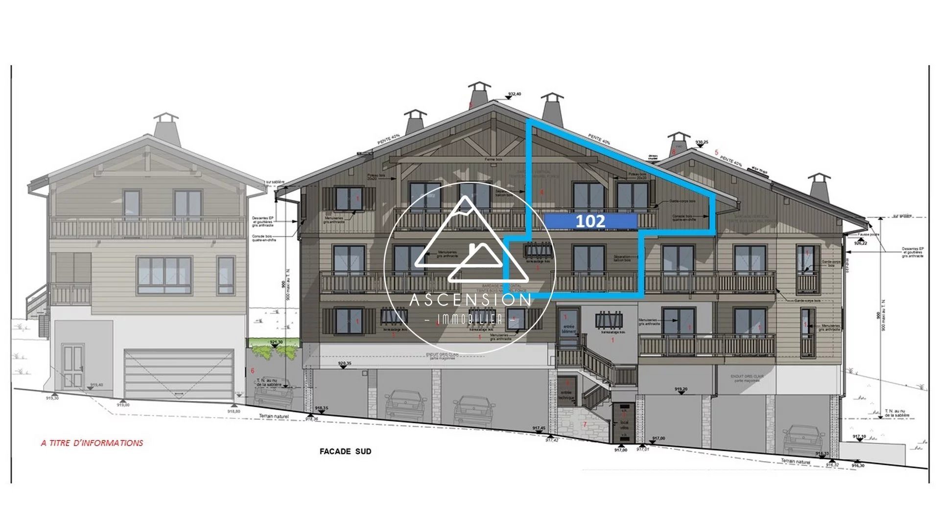 LES REFLETS D’ARDENT – 4 PIECES DUPLEX