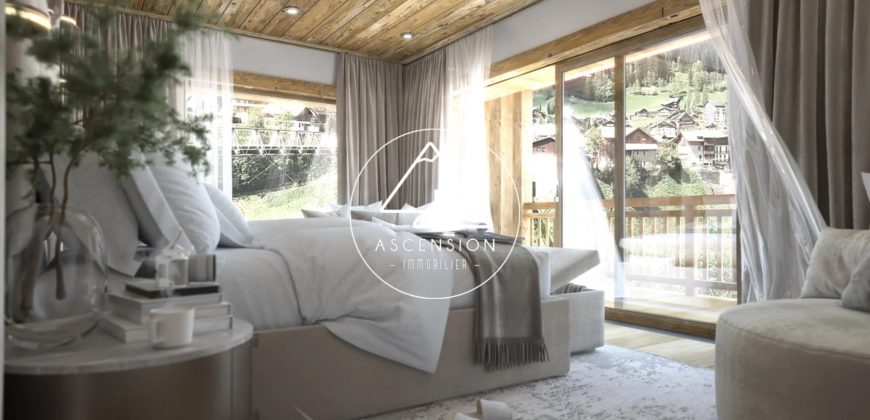 Chalet neuf de haut standing – Centre Morzine – 6 Chambres