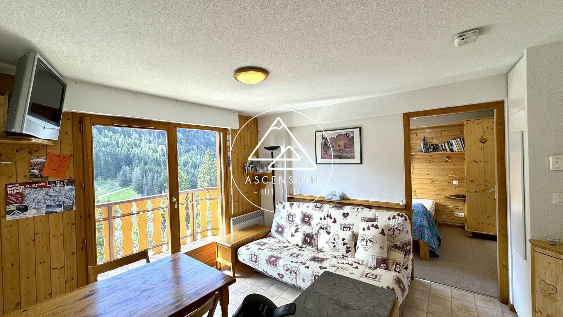 Appartement 1 chambre et coin montagne – Le Biot