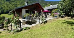 Chalet individuel avec vue panoramique – Saint-Jean-d’Aulps