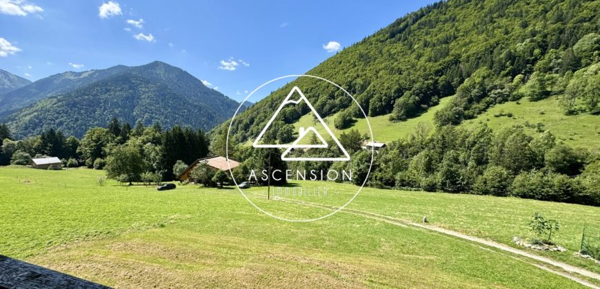 Chalet individuel avec vue panoramique – Saint-Jean-d’Aulps