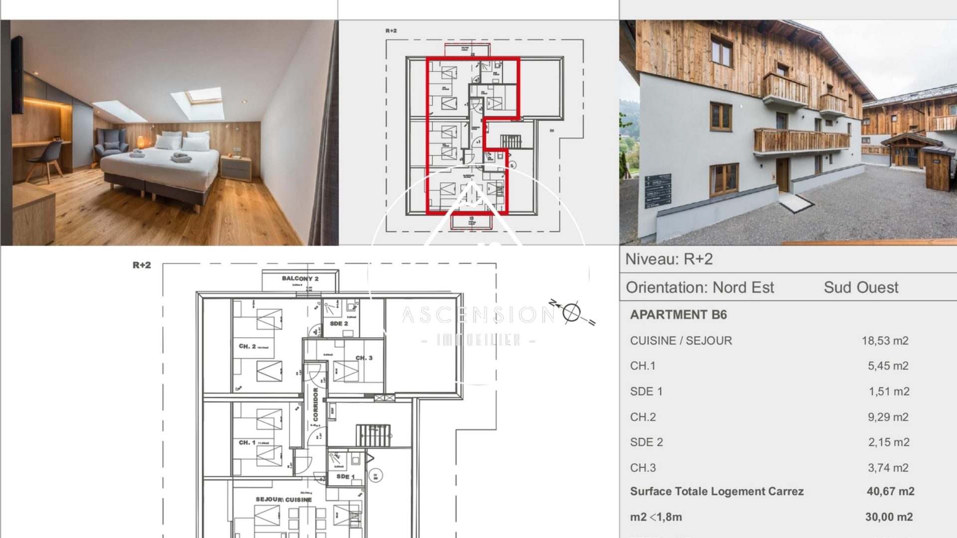 Appartement de standing – 3 Chambres – Proche centre Morzine