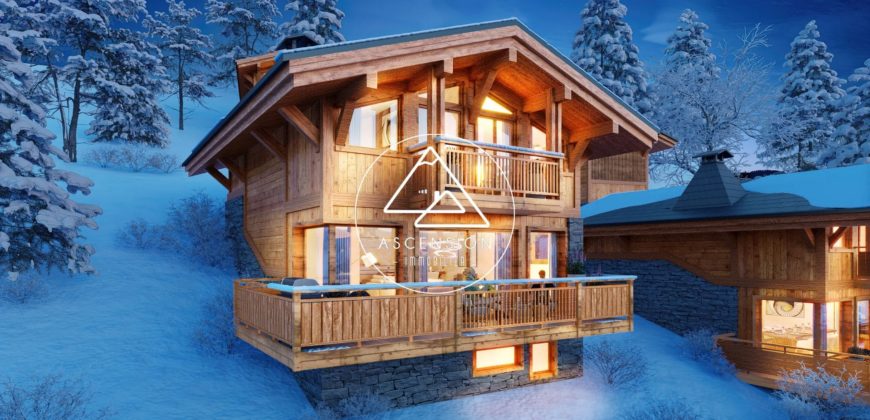 Chalet neuf haut-de-gamme de 4 chambres aux Gets