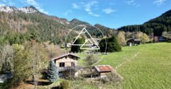 Chalet to Renovate of 3 bedrooms with Panoramic Mountain Views – Le Biot