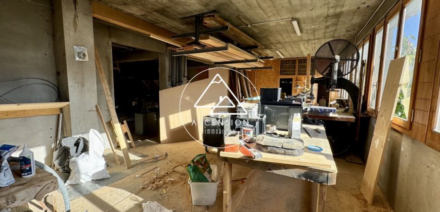 Projet de rénovation d’un atelier à Montriond