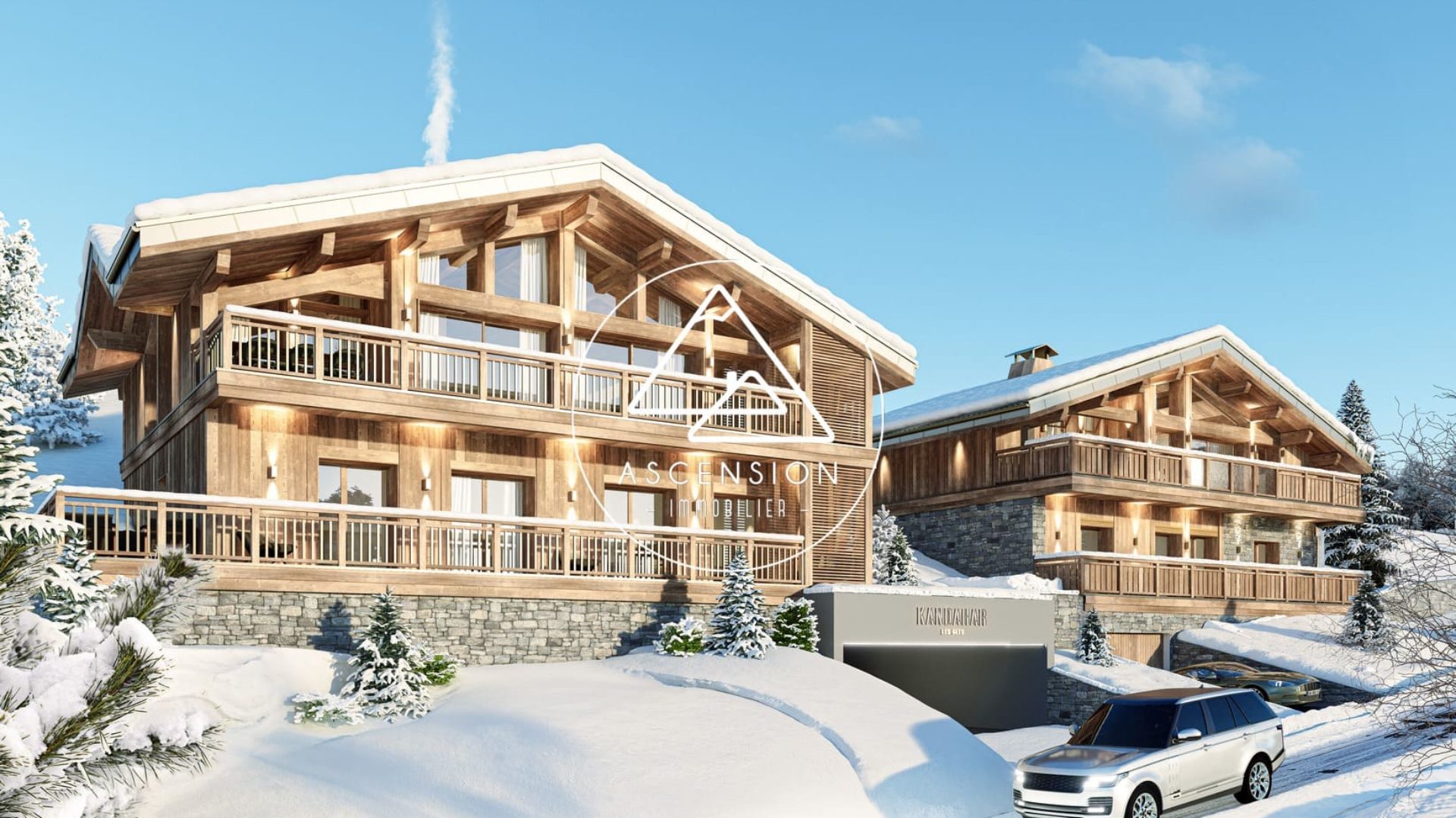 Superbe chalet neuf de 5 chambres aux Gets