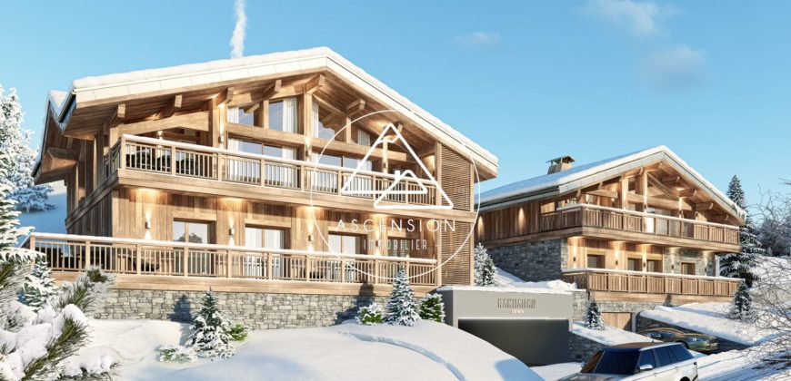 Chalet neuf – 5 Chambres – Vue panoramique – Les Gets