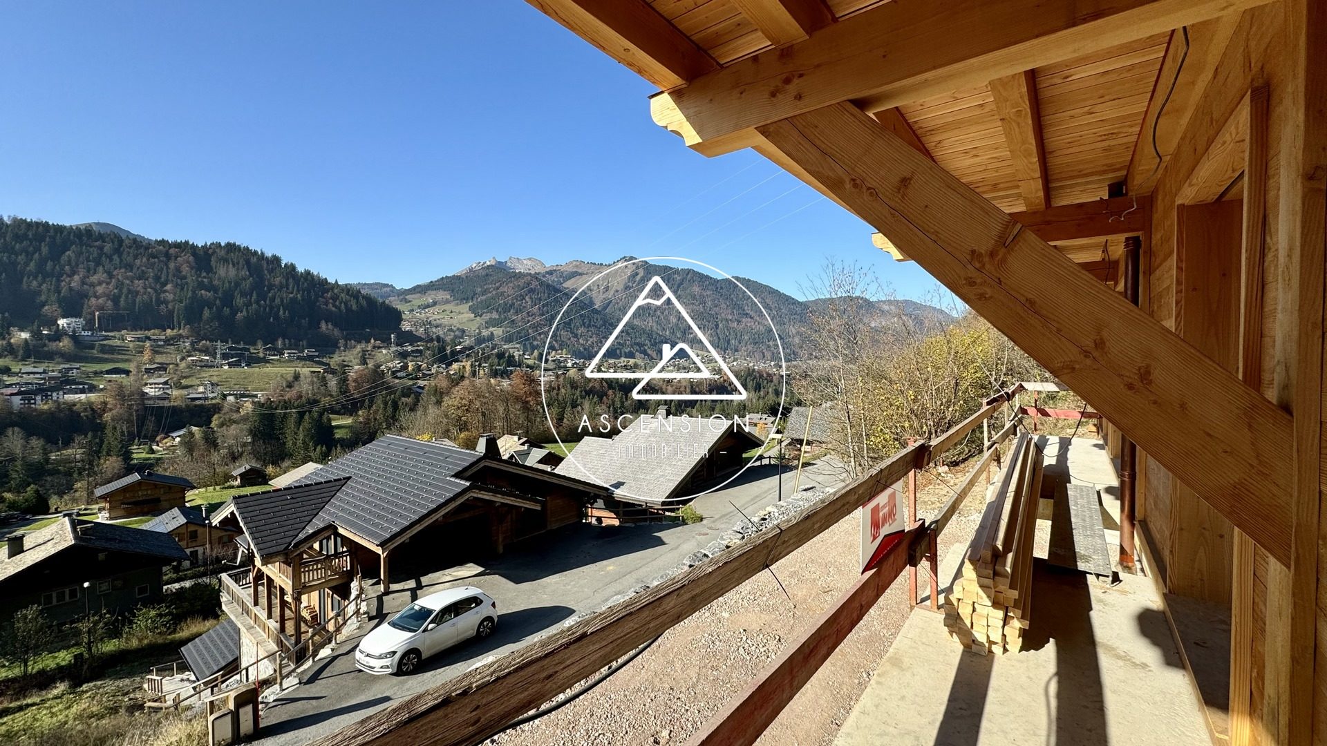 Superbe chalet neuf de 5 chambres avec vue panoramique sur Morzine