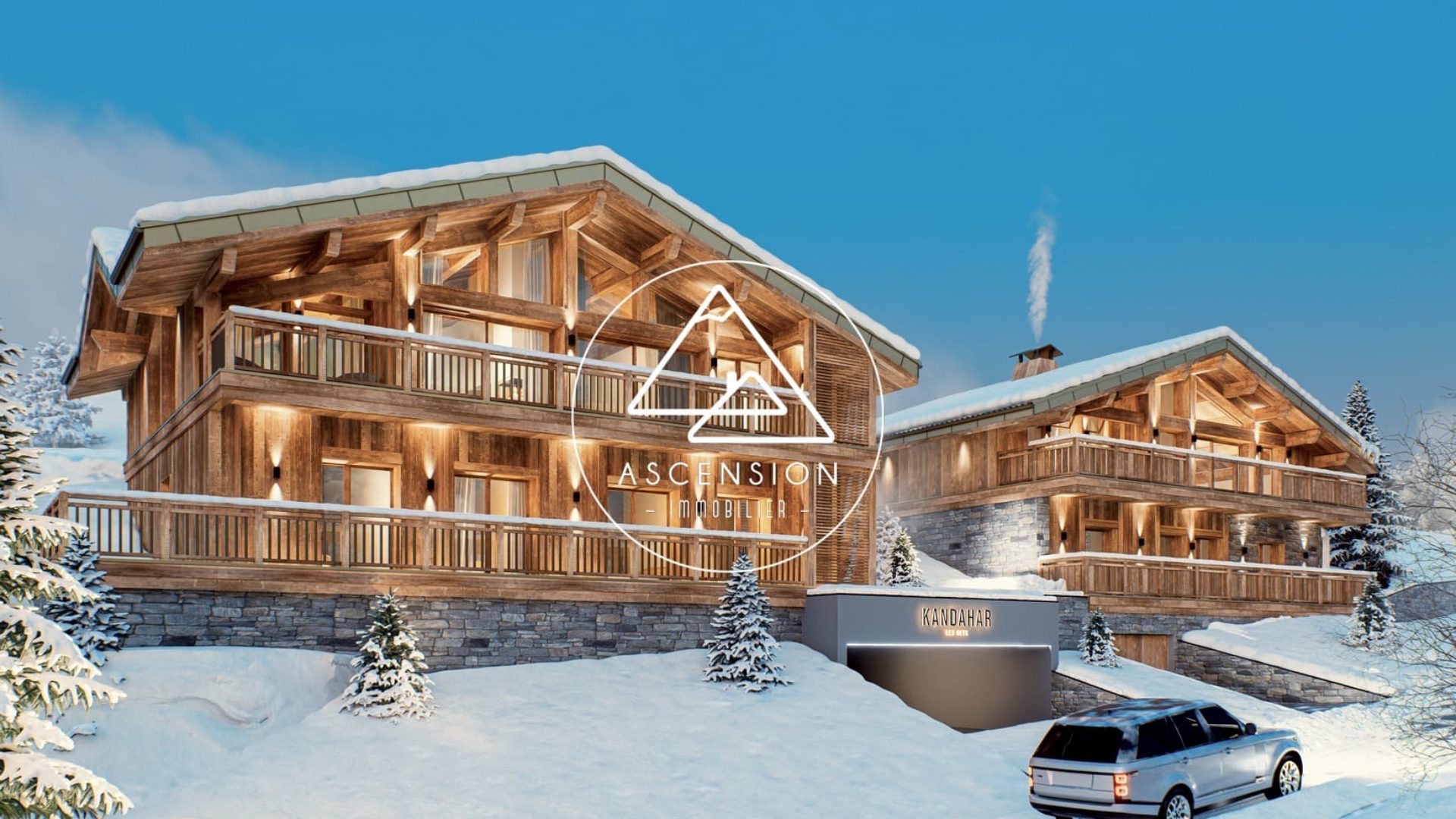 Superbe chalet neuf de 5 chambres aux Gets