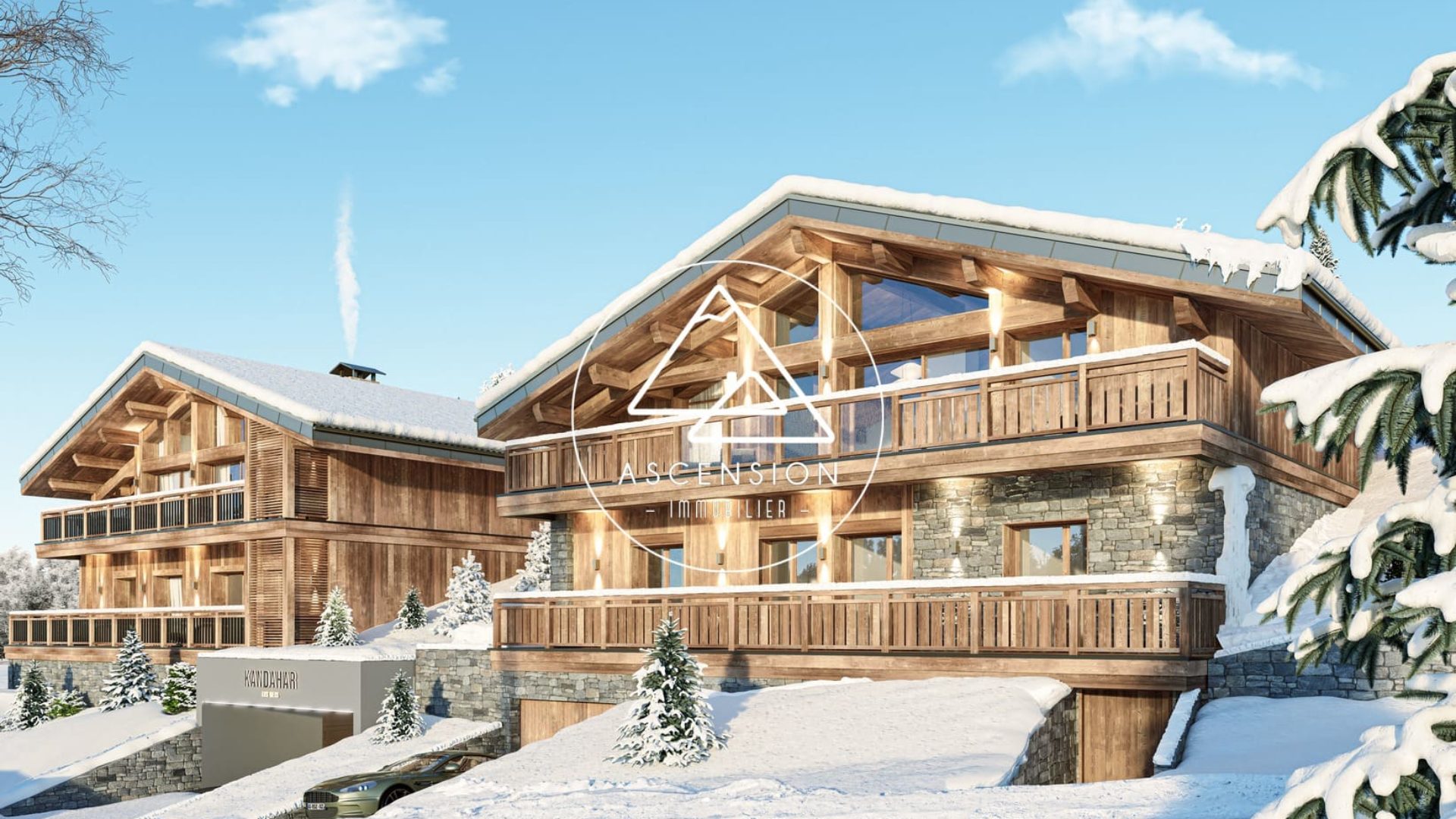 Superbe chalet neuf de 5 chambres aux Gets