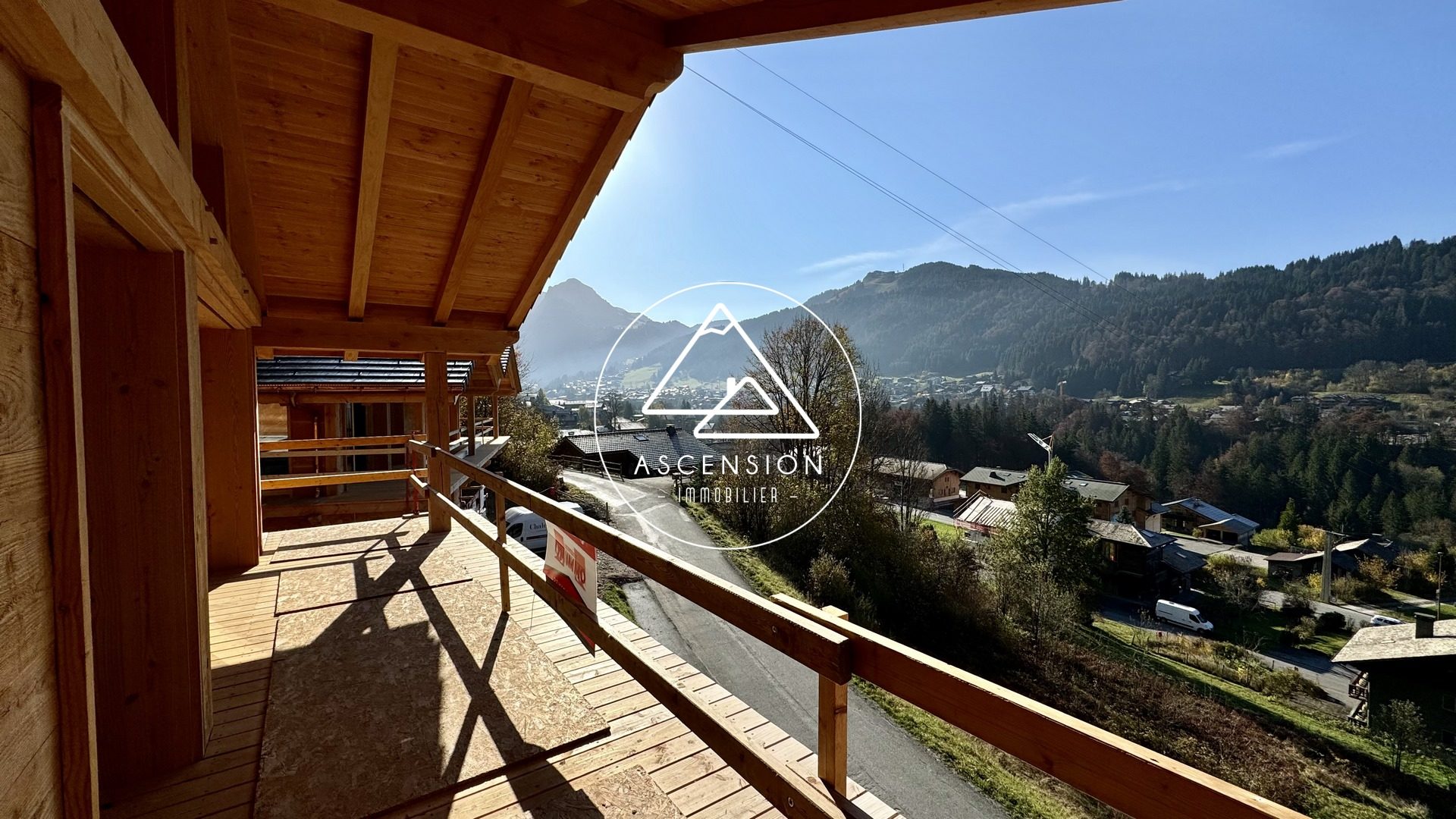 Superbe chalet neuf de 5 chambres avec vue panoramique sur Morzine