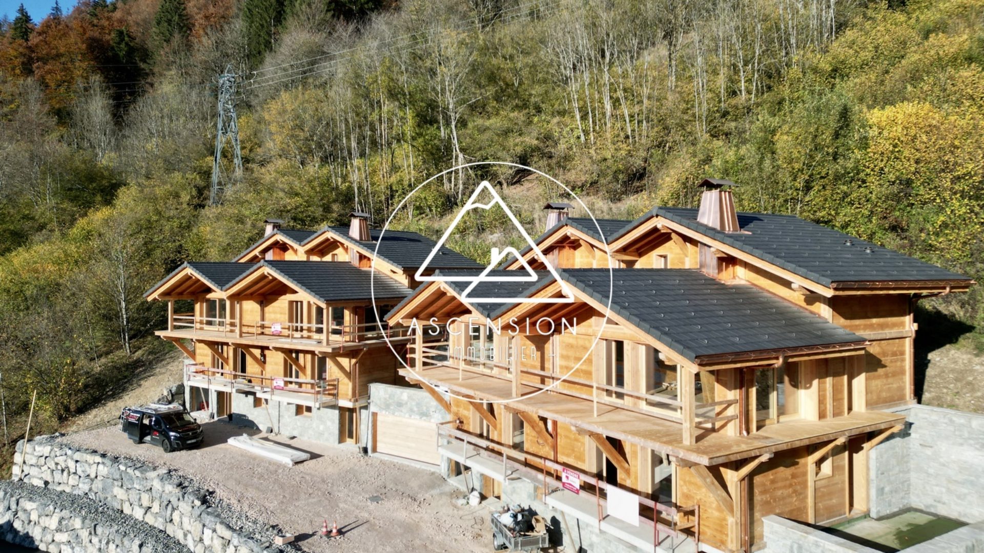 Superbe chalet neuf de 5 chambres avec vue panoramique sur Morzine