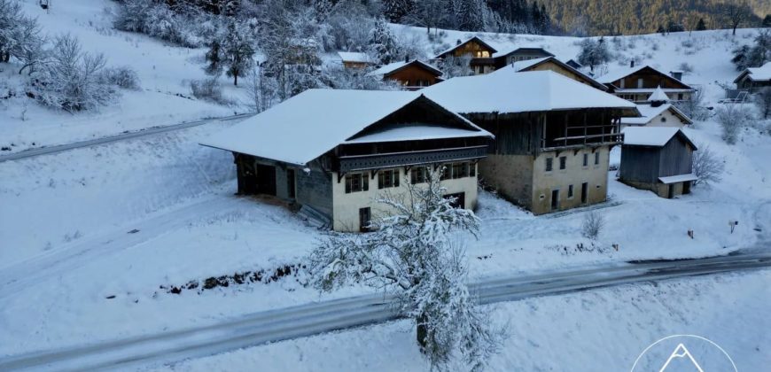 Ferme Traditionnelle à Rénover à Seytroux